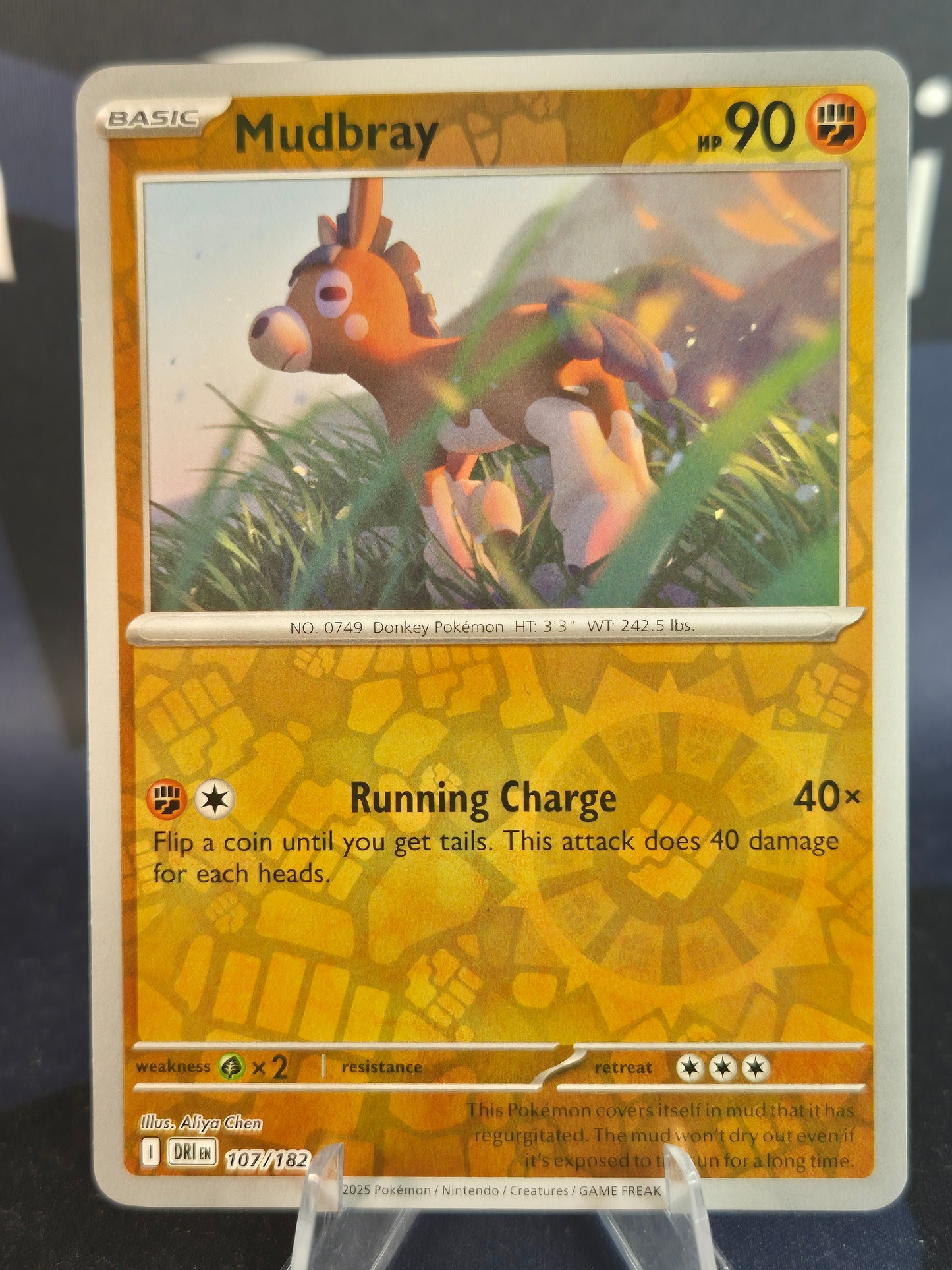 Mudbray 107/182 Destined Rivals Reverse Holo