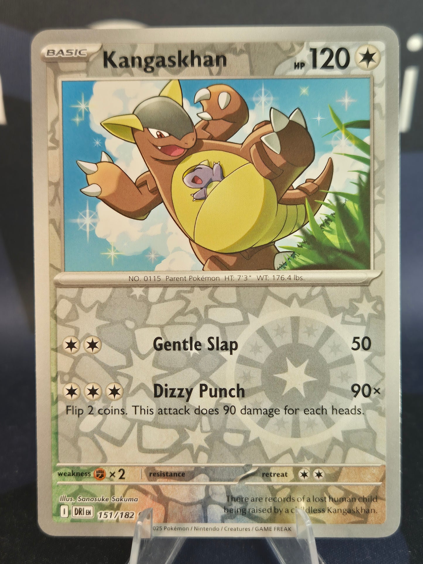 Kangaskhan 151/182 Destined Rivals Reverse Holo