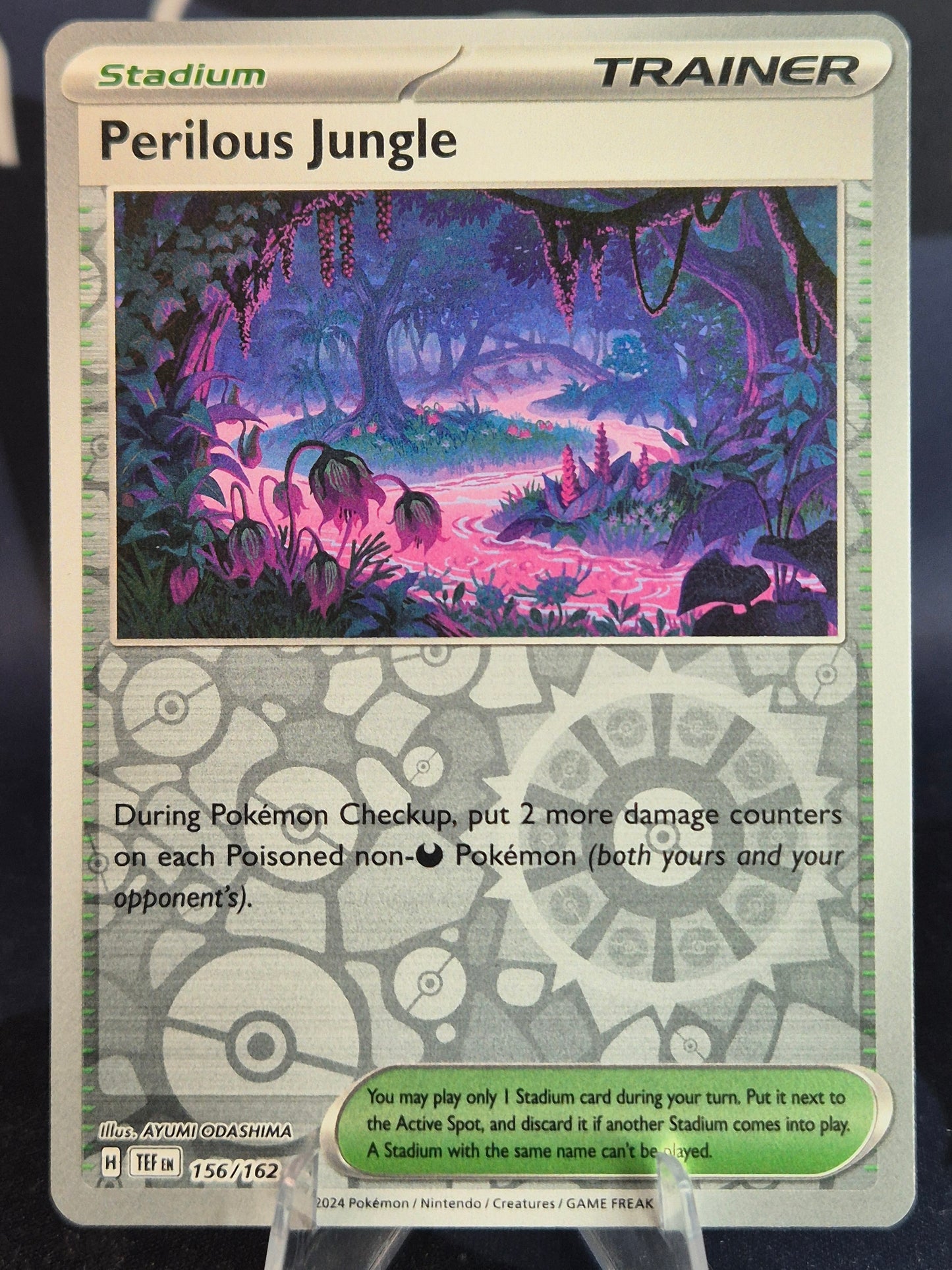 Perilous Jungle 156/162 Temporal Forces Reverse Holo