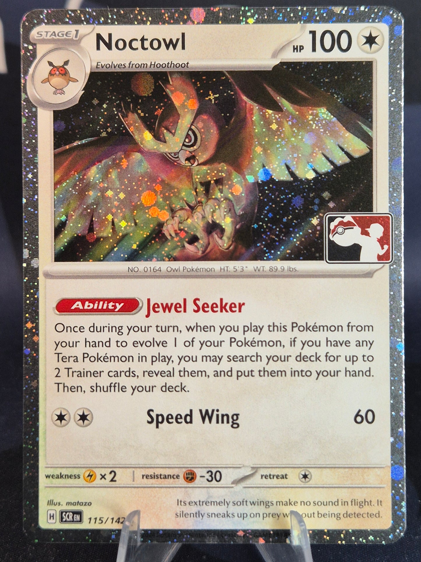 Noctowl Play Stamp Series 6 Holo