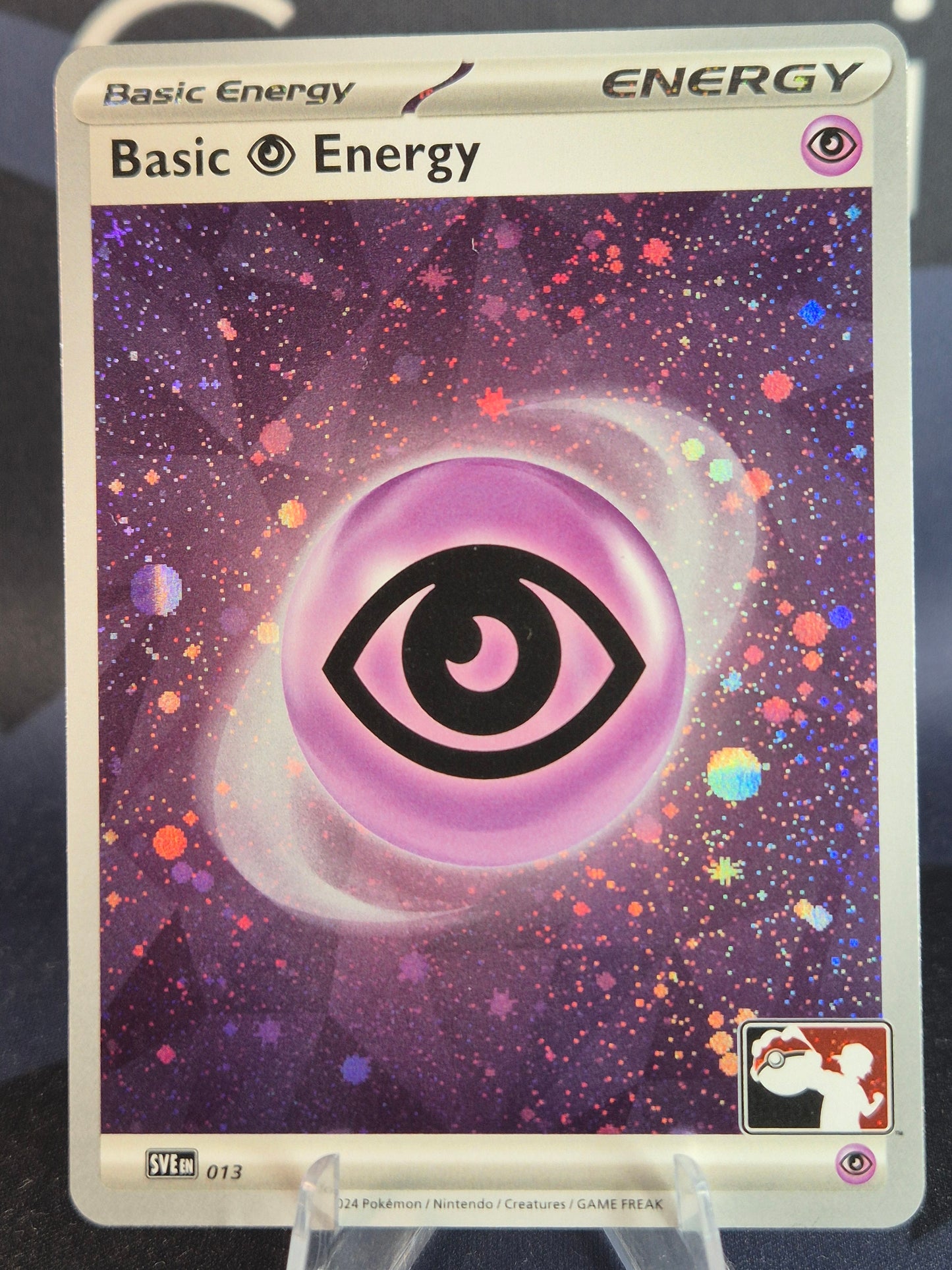 Basic Psychic Energy Play Stamp Series 6 Holo