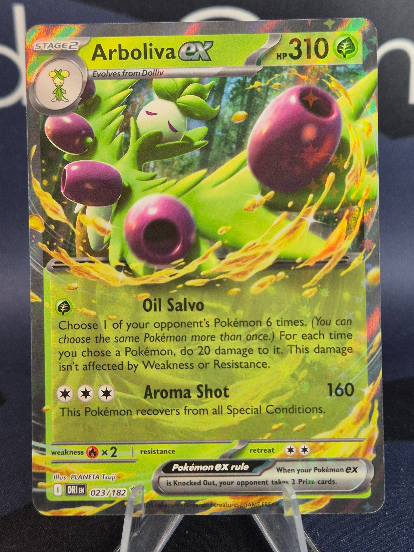 Arboliva ex 023/182 Destined Rivals Double Rare
