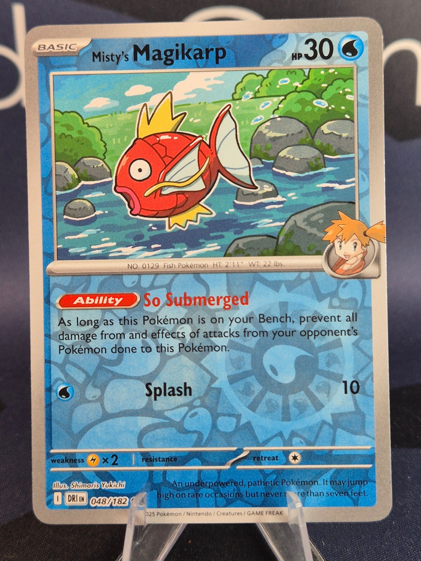 Misty's Magikarp 048/182 Destined Rivals Reverse Holo