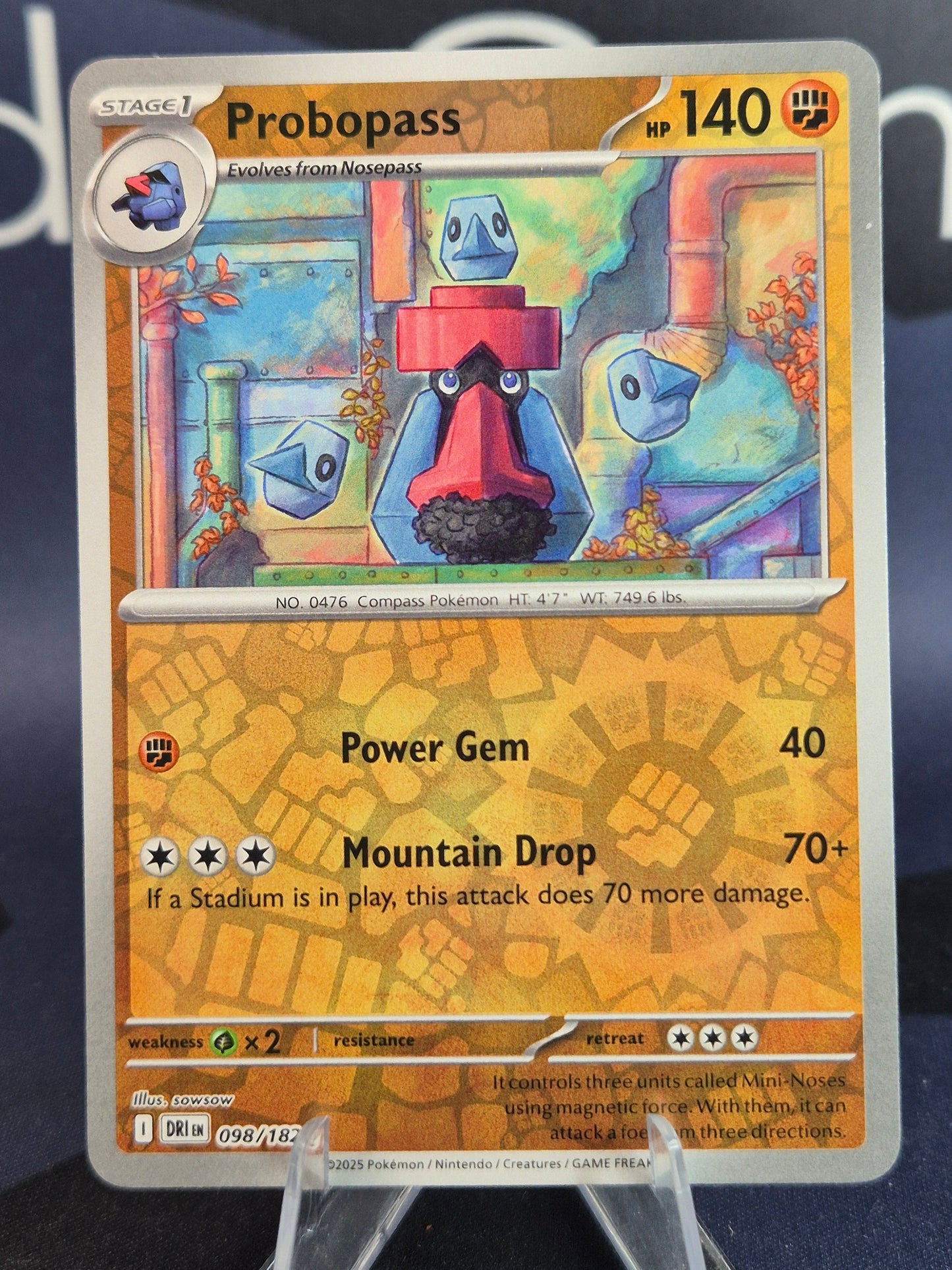 Probopass 098/182 Destined Rivals Reverse Holo