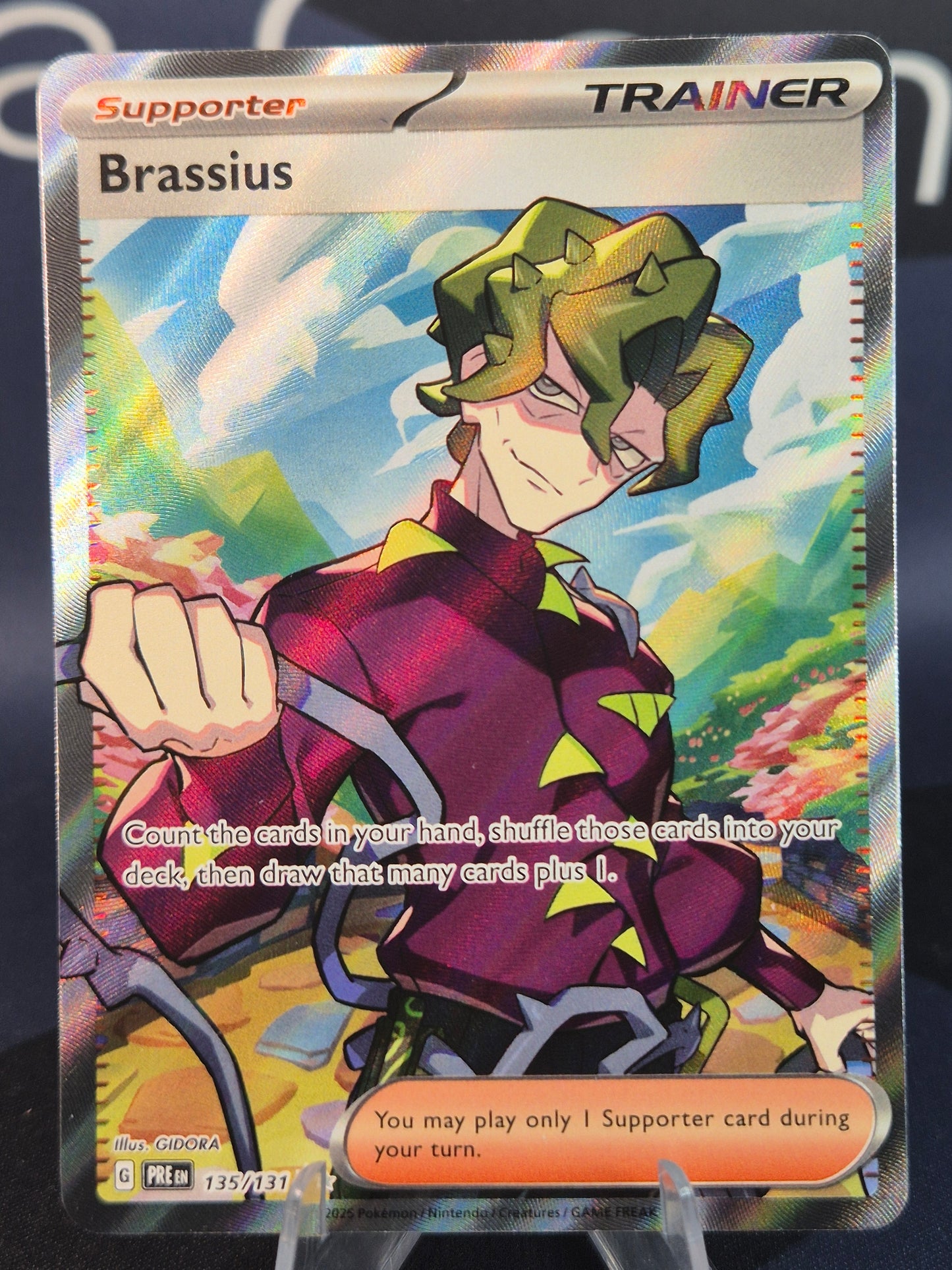 Brassius 135/131 Prismatic Evolutions Ultra Rare