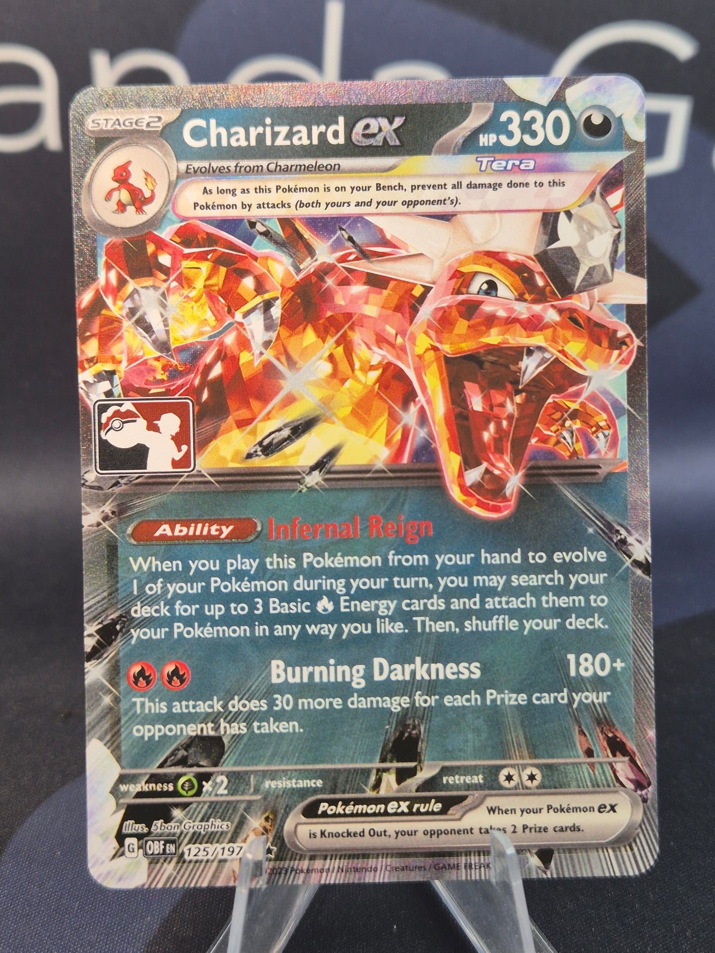 Charizard ex Play Stamp Series 6