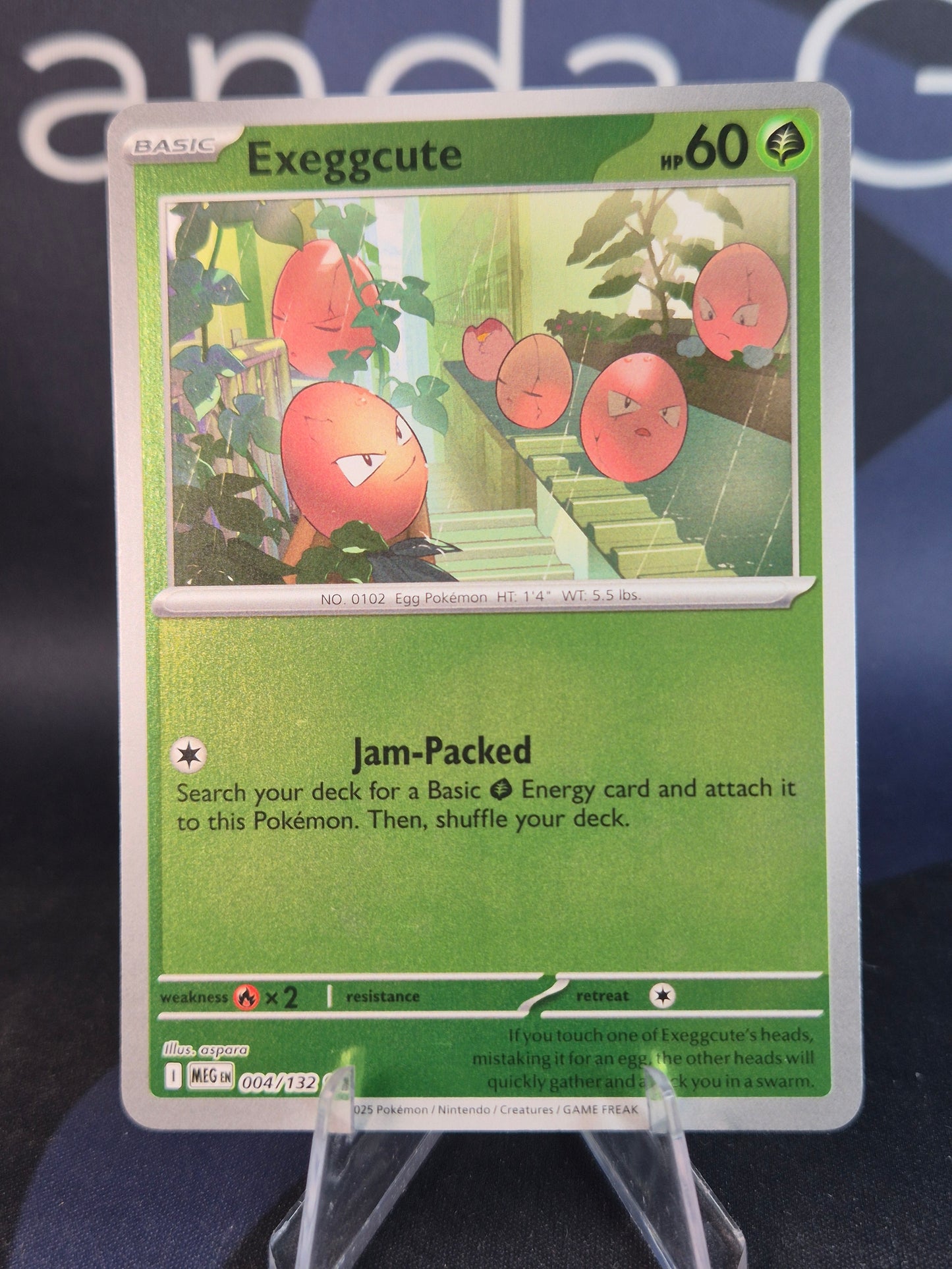 Exeggcute 004/132 Mega Evolution Reverse Holo