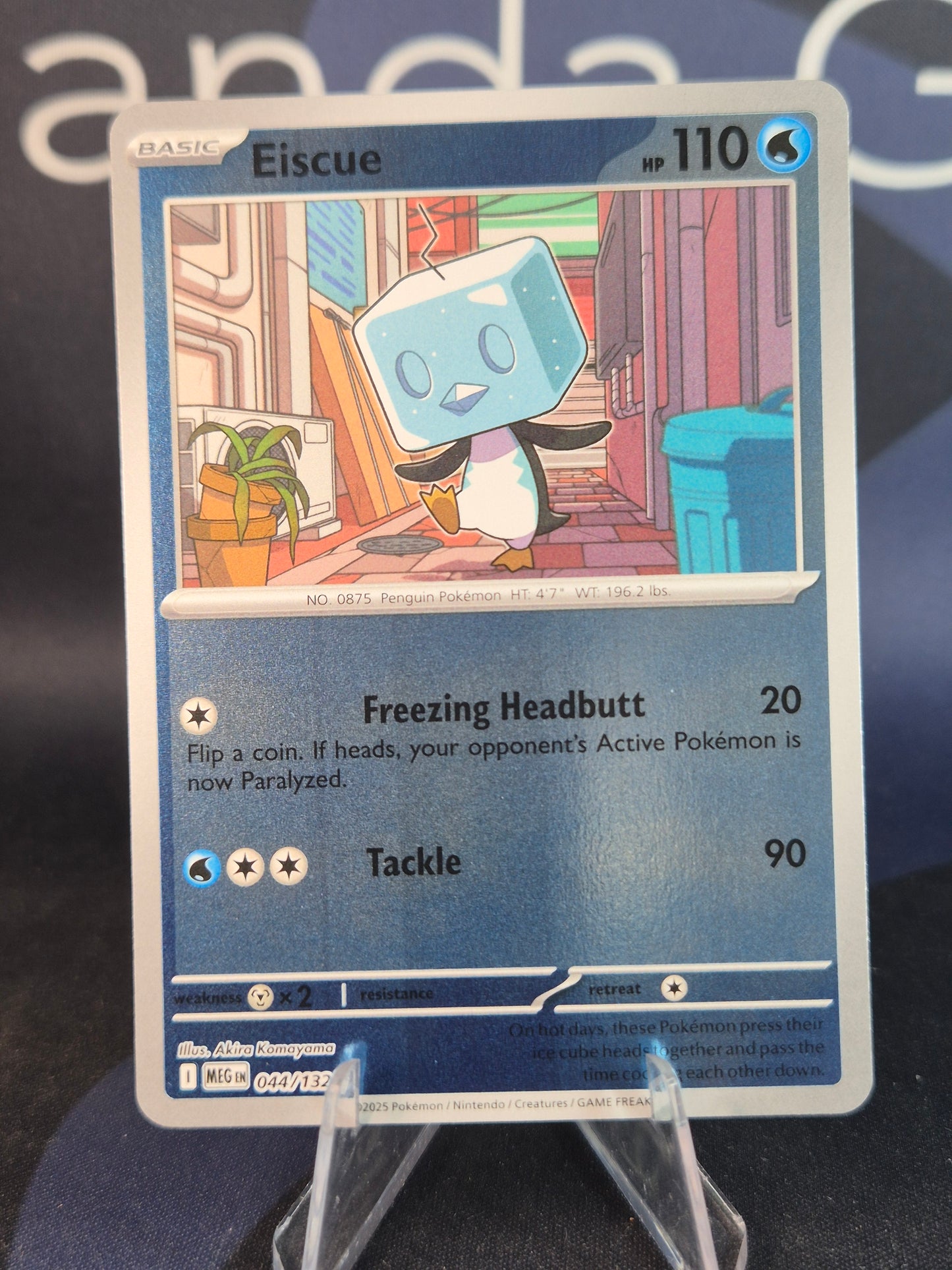 Eiscue 044/132 Mega Evolution Reverse Holo