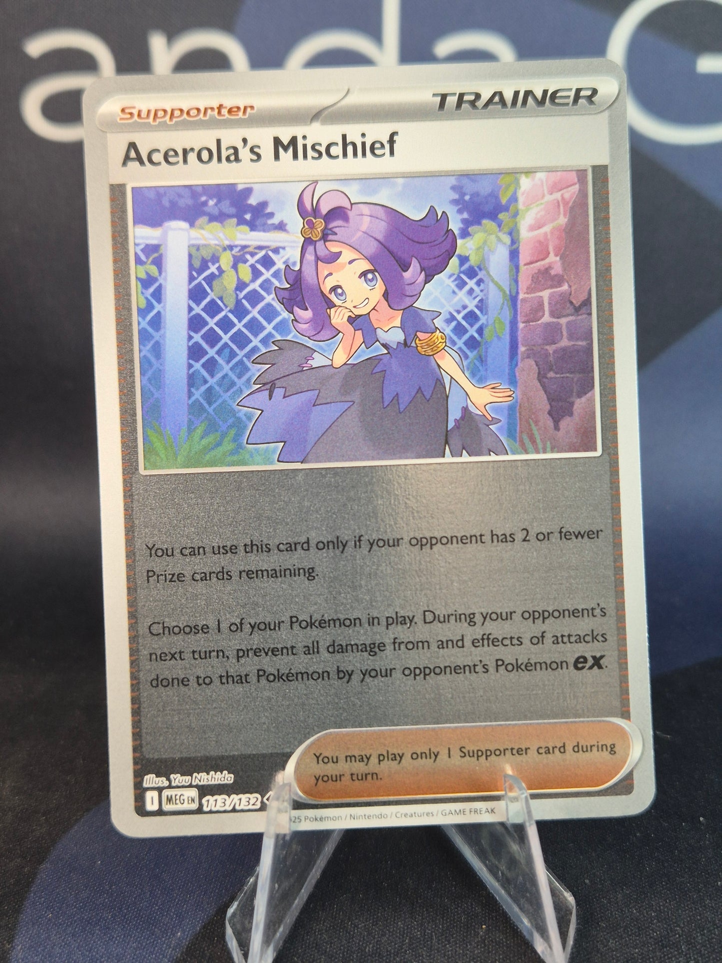 Acerola's Mischief 113/132 Mega Evolution Reverse Holo