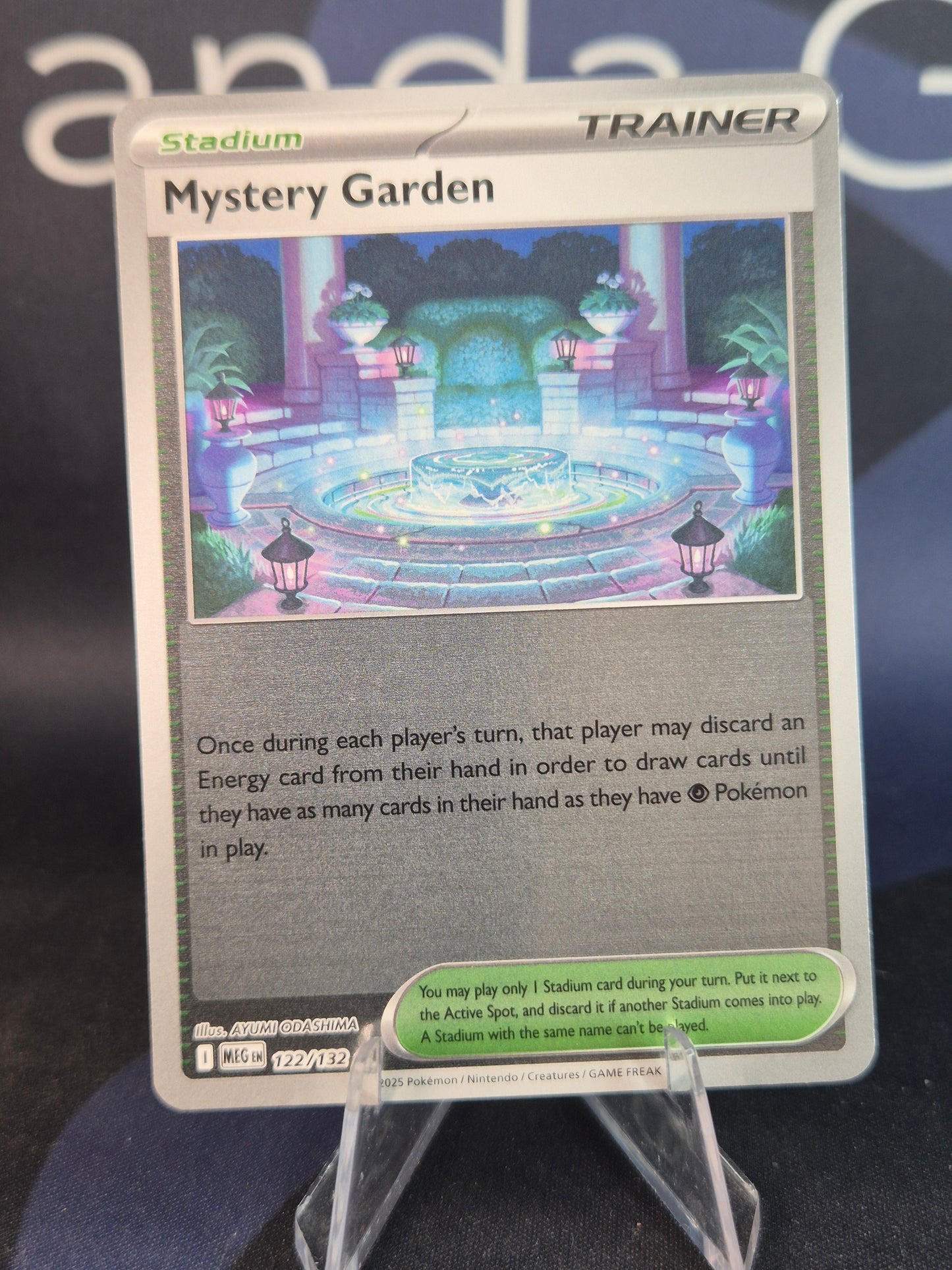 Mystery Garden 122/132 Mega Evolution Reverse Holo