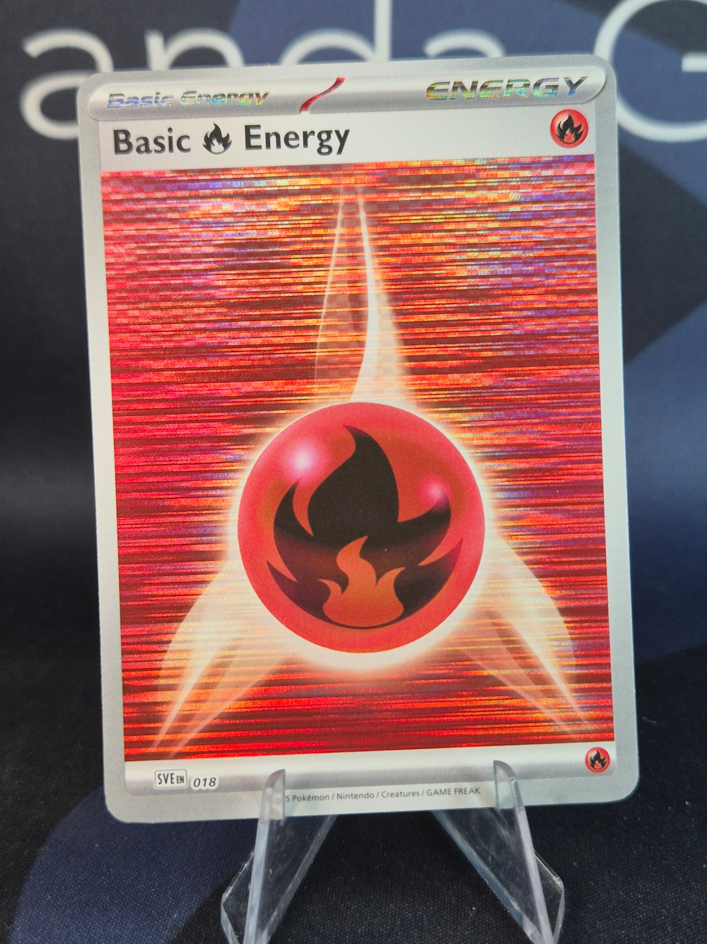 Basic Fire Energy SVE018 Holo