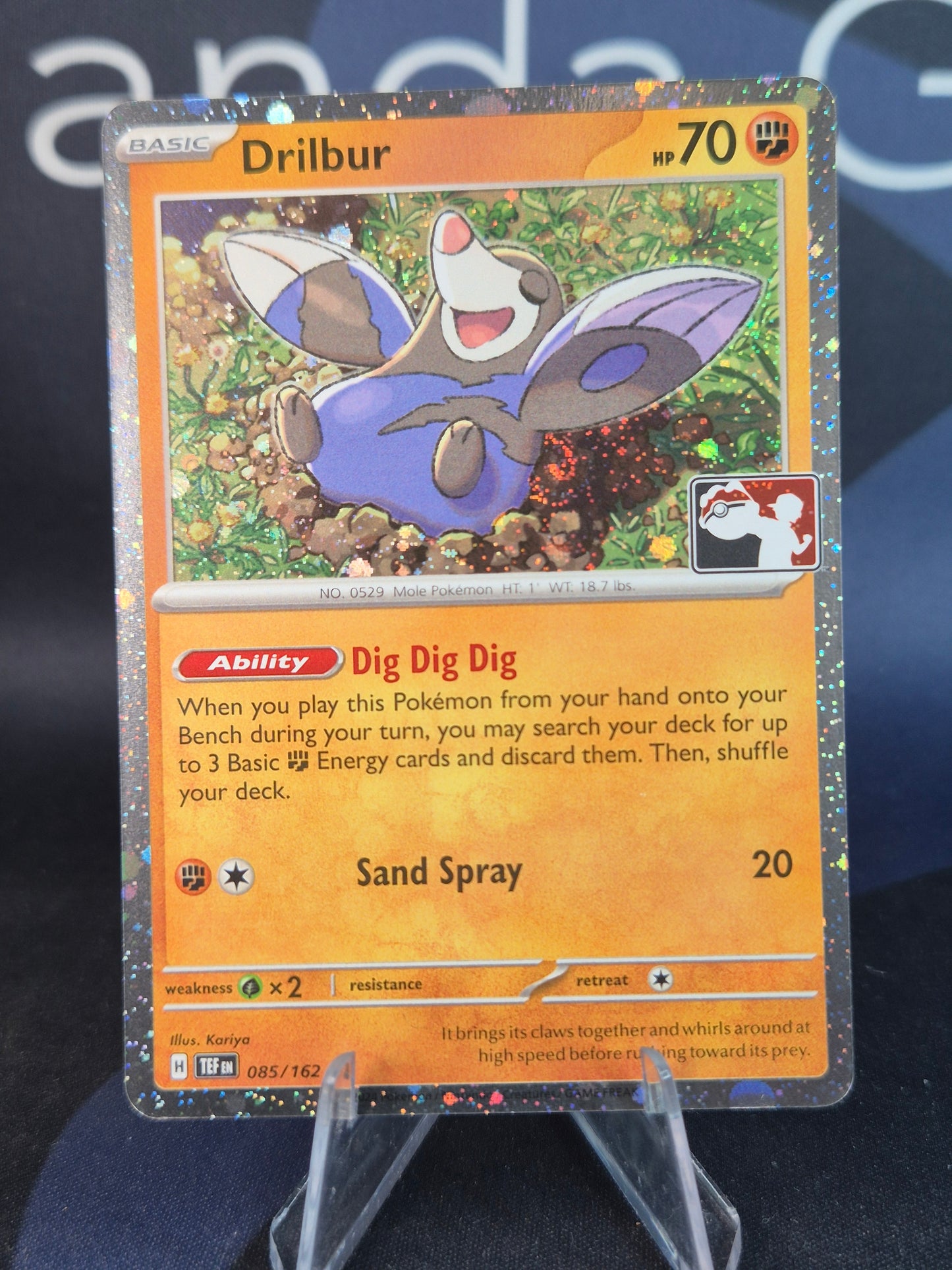 Drilbur Play Stamp Series 7 Holo