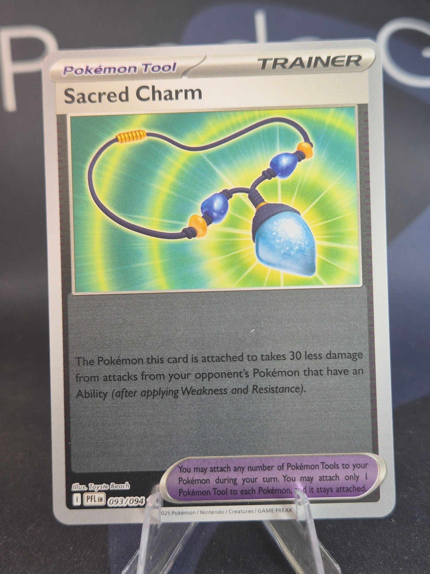 Sacred Charm 093/094 Phantasmal Flames Reverse Holo