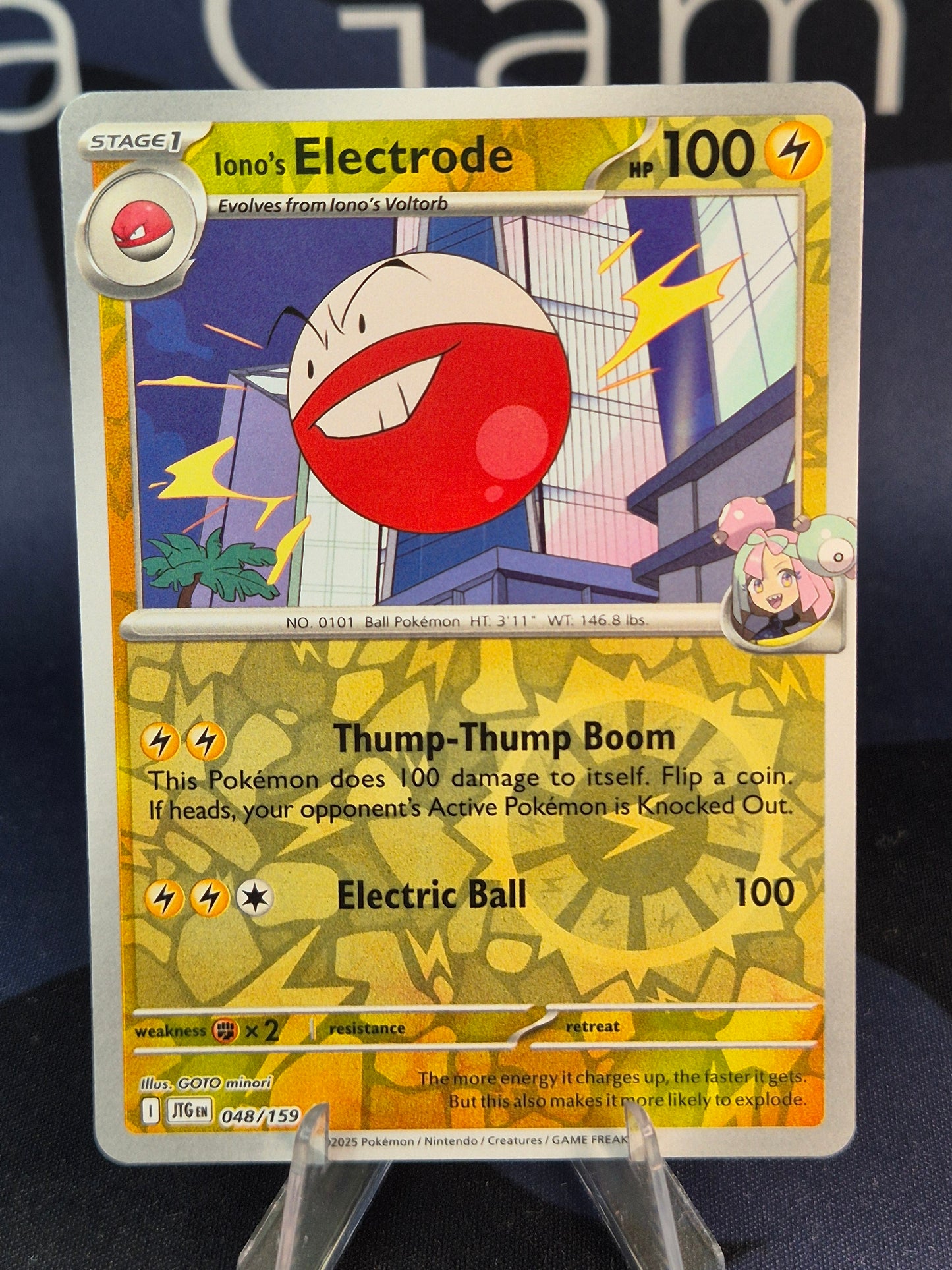 Iono's Electrode 048/159 Journey Together Reverse Holo