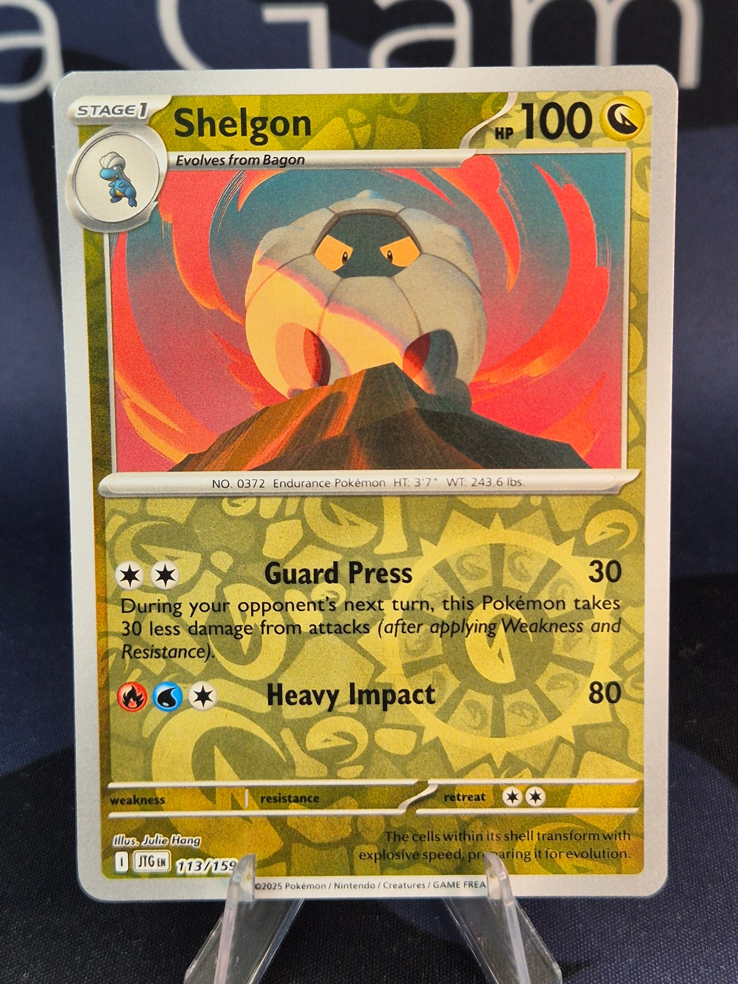 Shelgon 113/159 Journey Together Reverse Holo