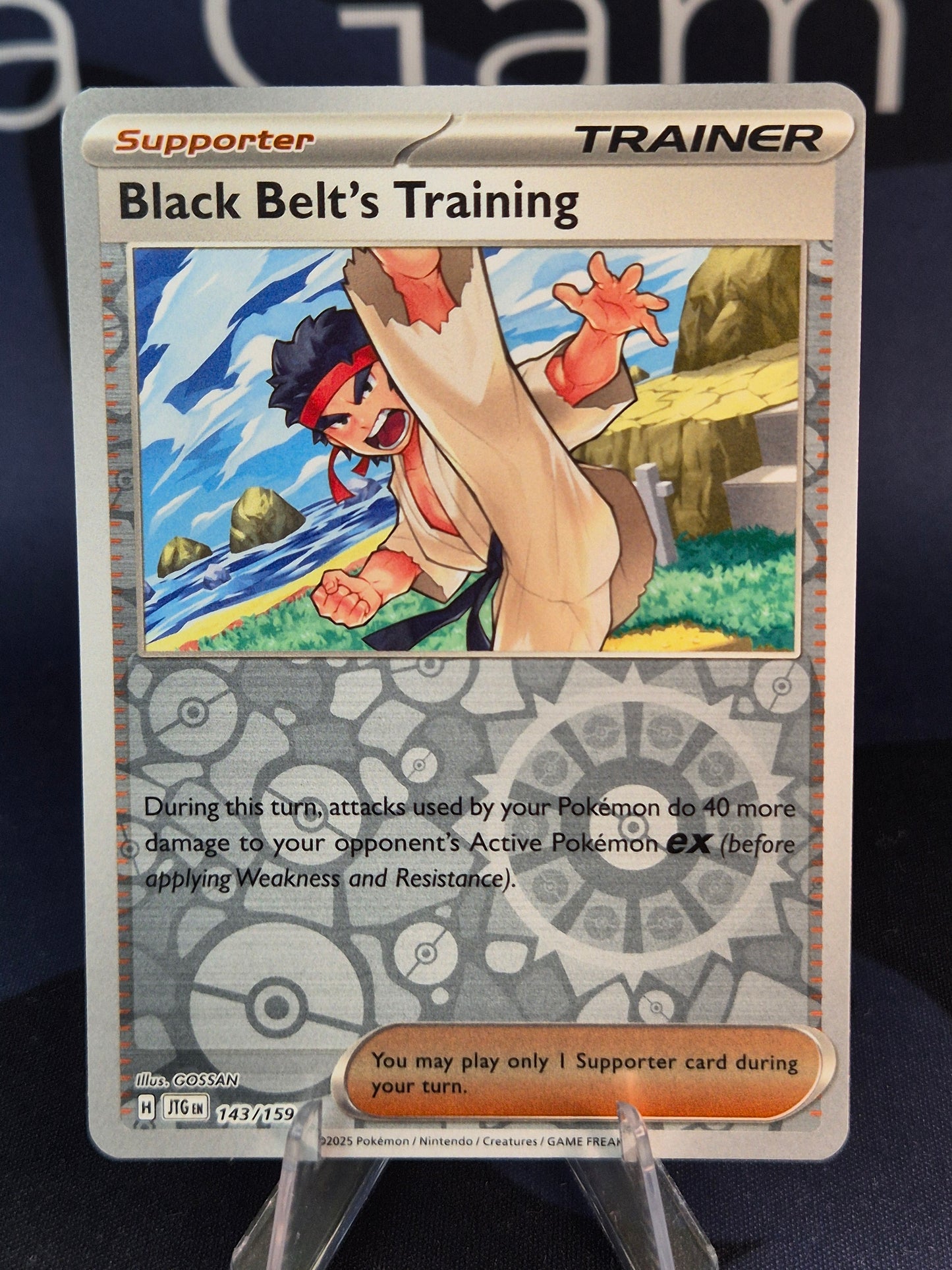 Black Belt's Training 143/159 Journey Together Reverse Holo