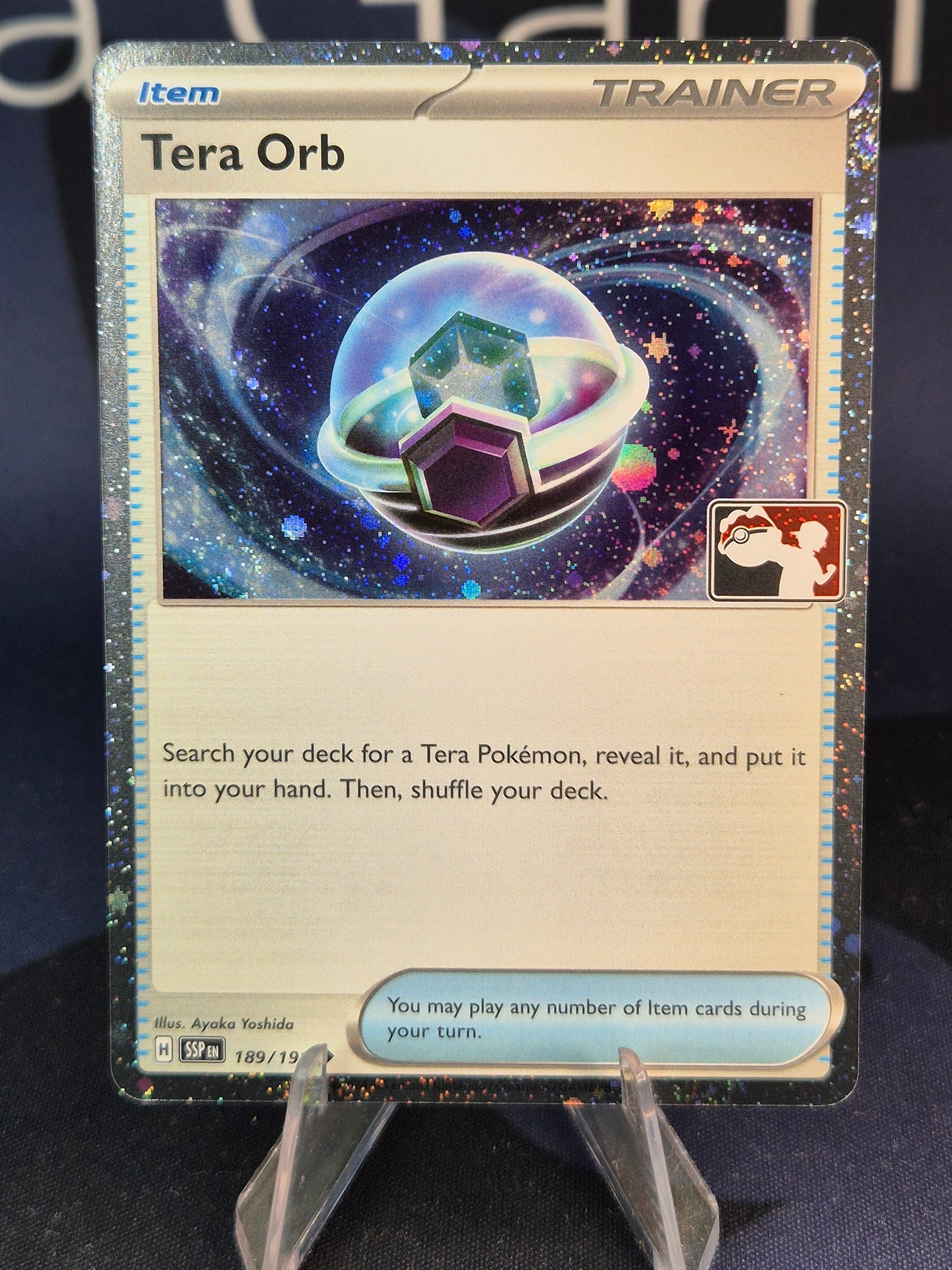 Tera Orb Play Stamp Series 7 Holo