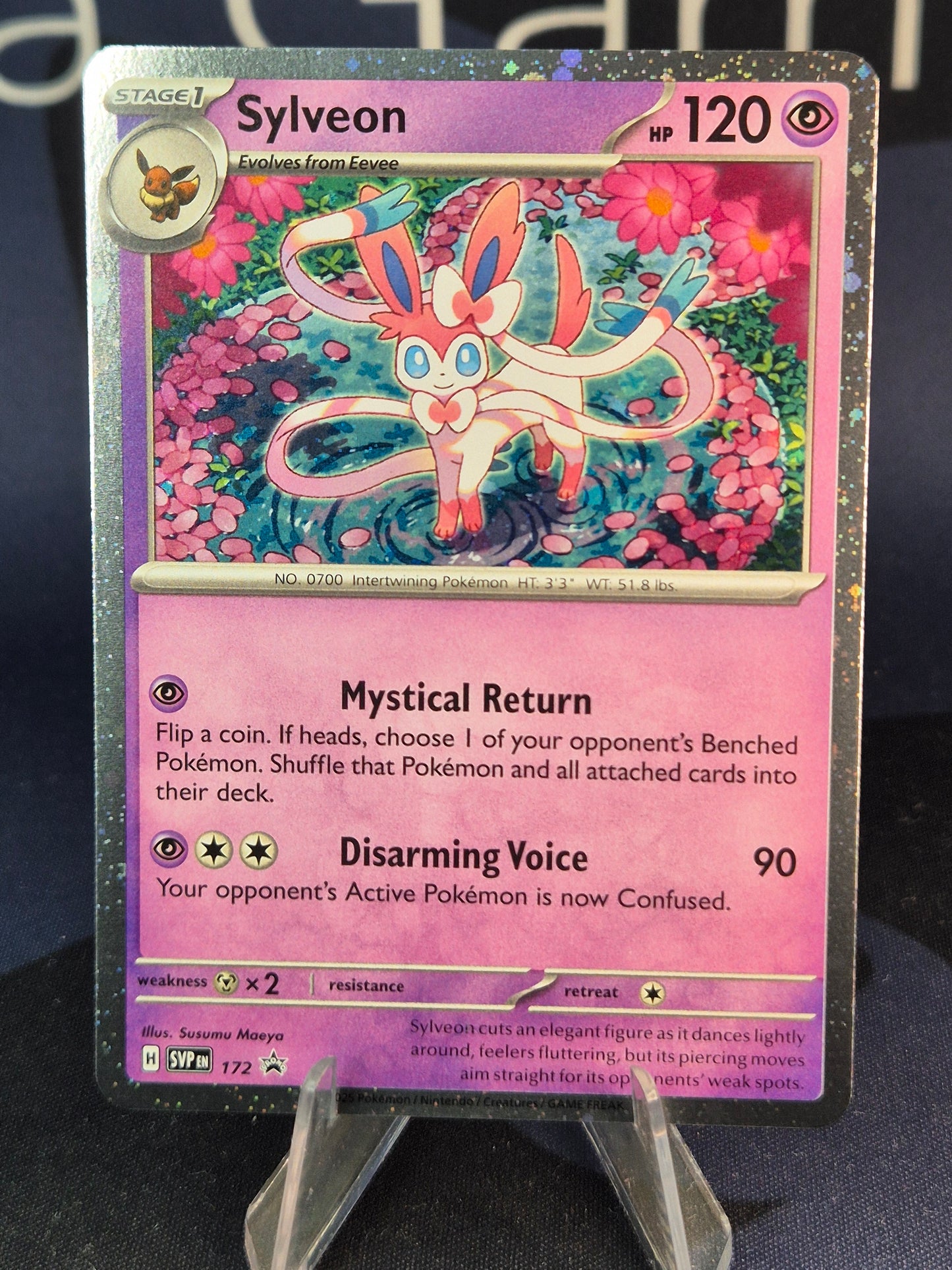 Sylveon SVP172 Black Star Promo