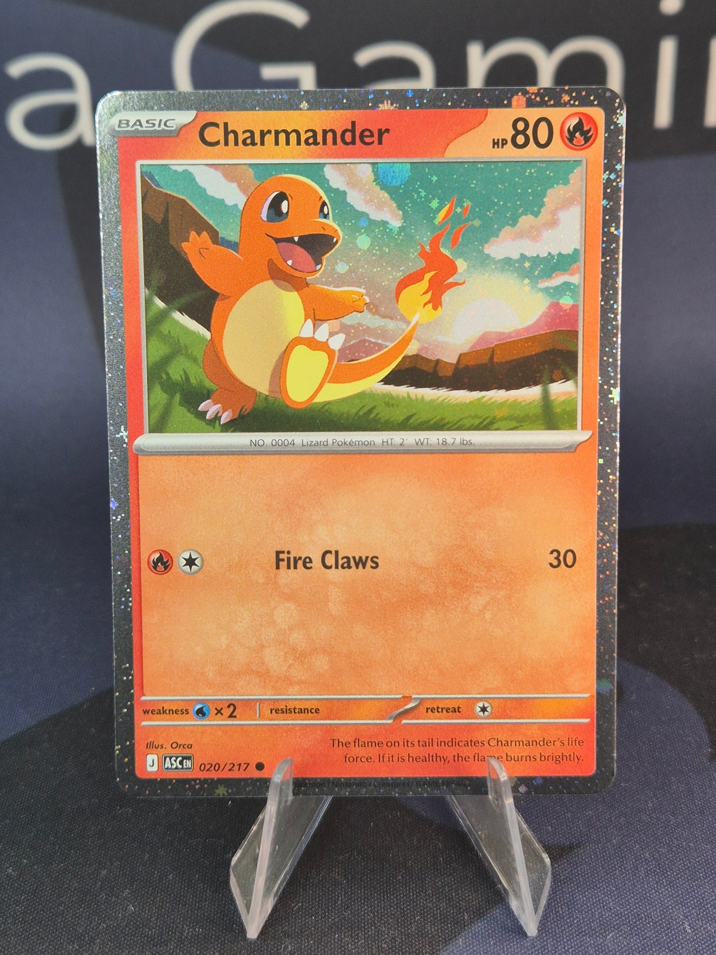 Charmander 020/217 Ascended Heroes Holo