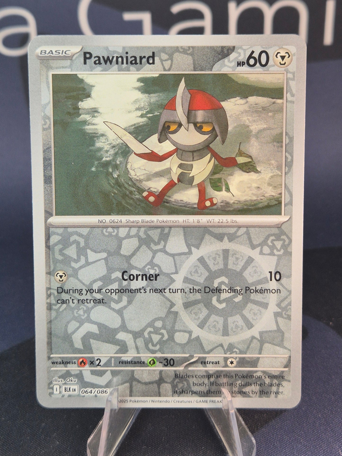 Pawniard 064/086 Black Bolt Reverse Holo