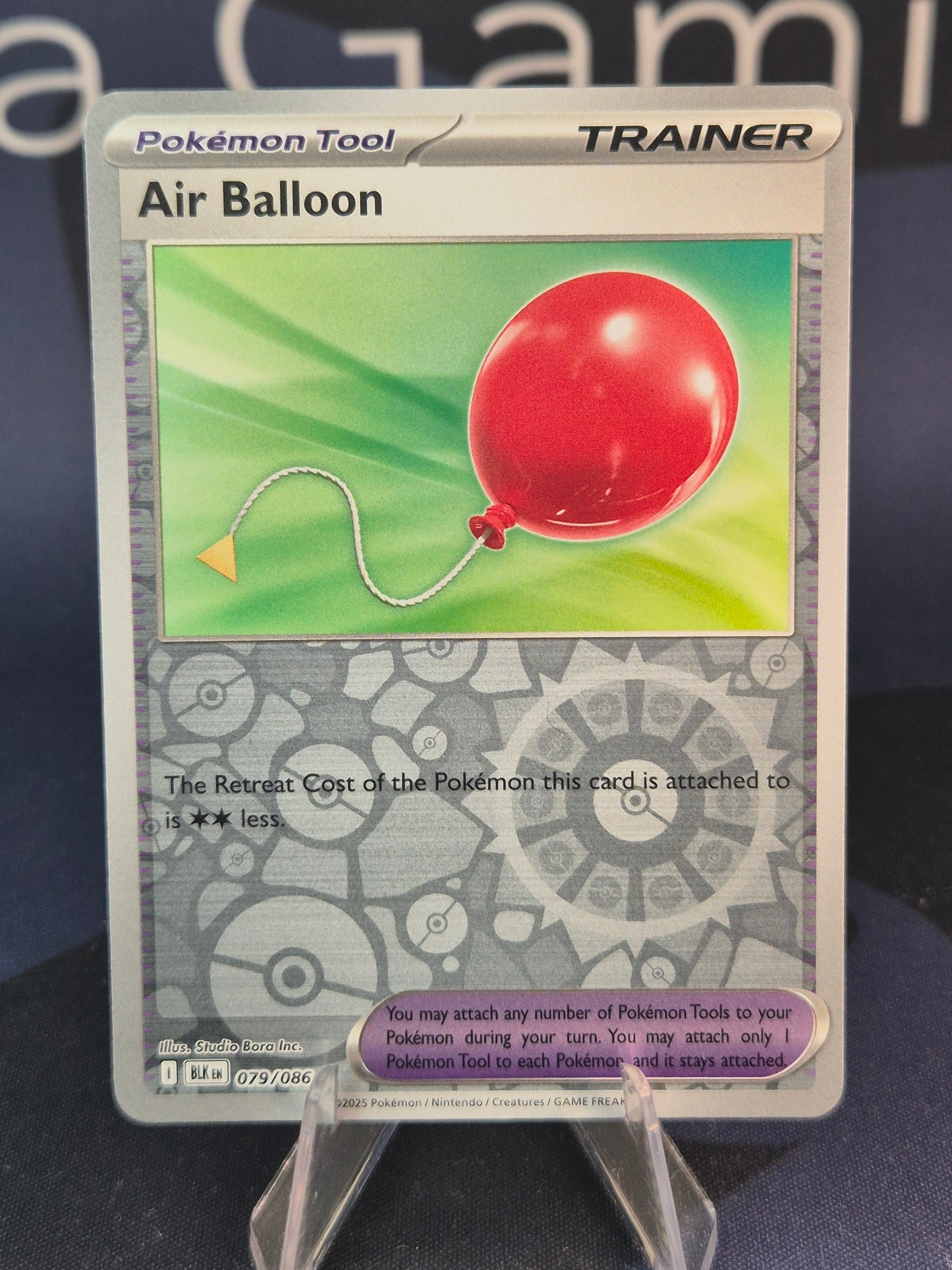 Air Balloon 079/086 Black Bolt Reverse Holo