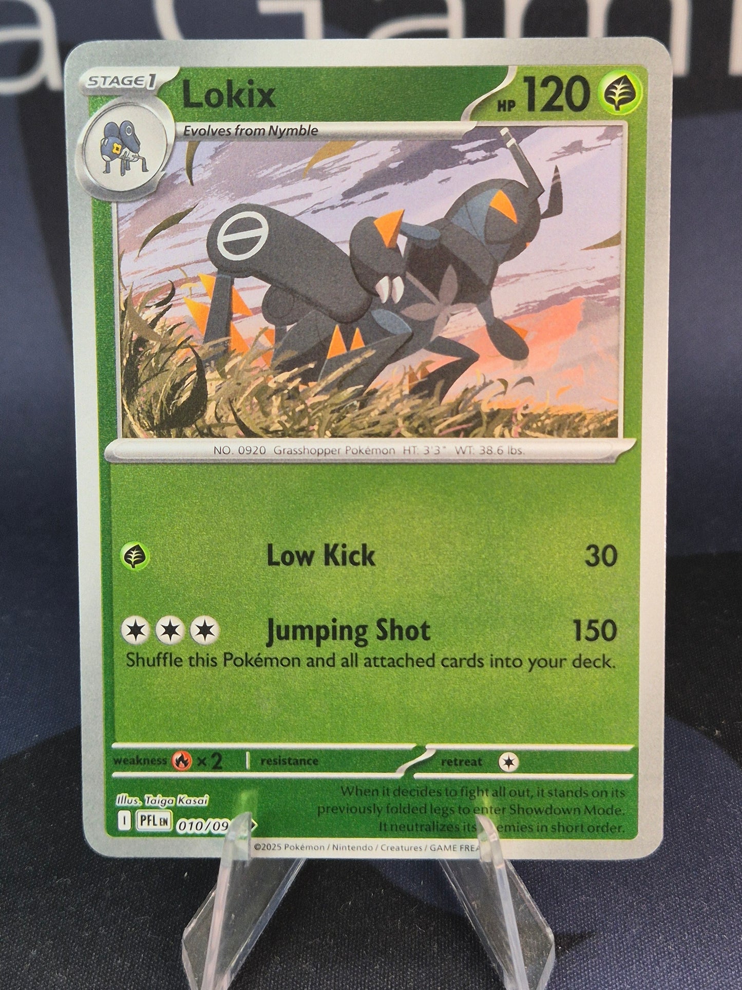 Lokix 010/094 Phantasmal Flames Reverse Holo