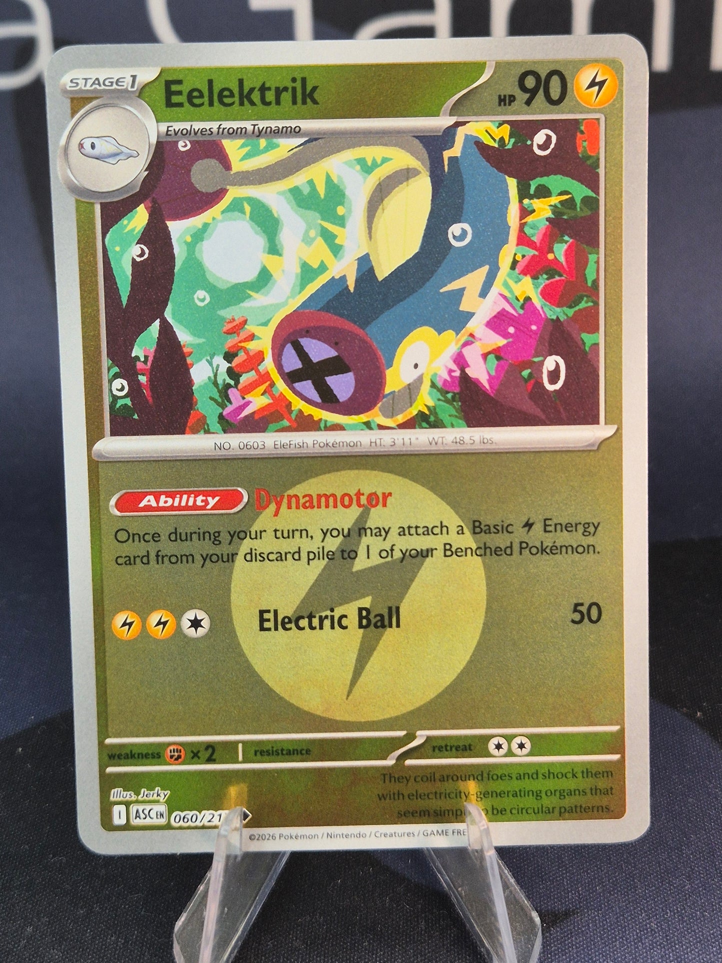Eelektrik 060/217 Ascended Heroes Reverse Holo