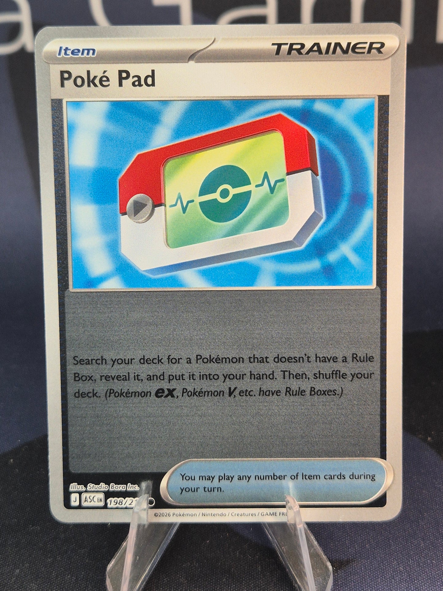 Poke Pad 198/217 Ascended Heroes Reverse Holo