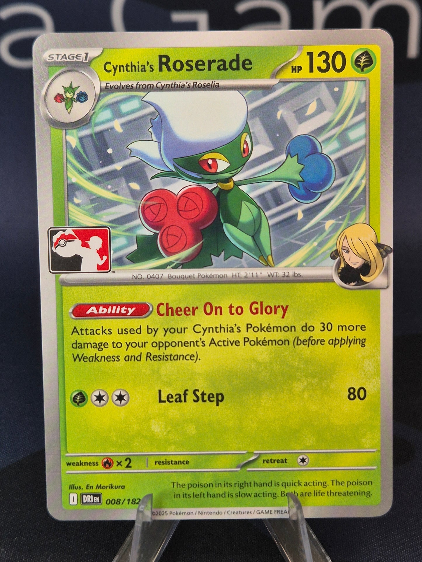 Cynthia's Roserade Play Stamp Series 8