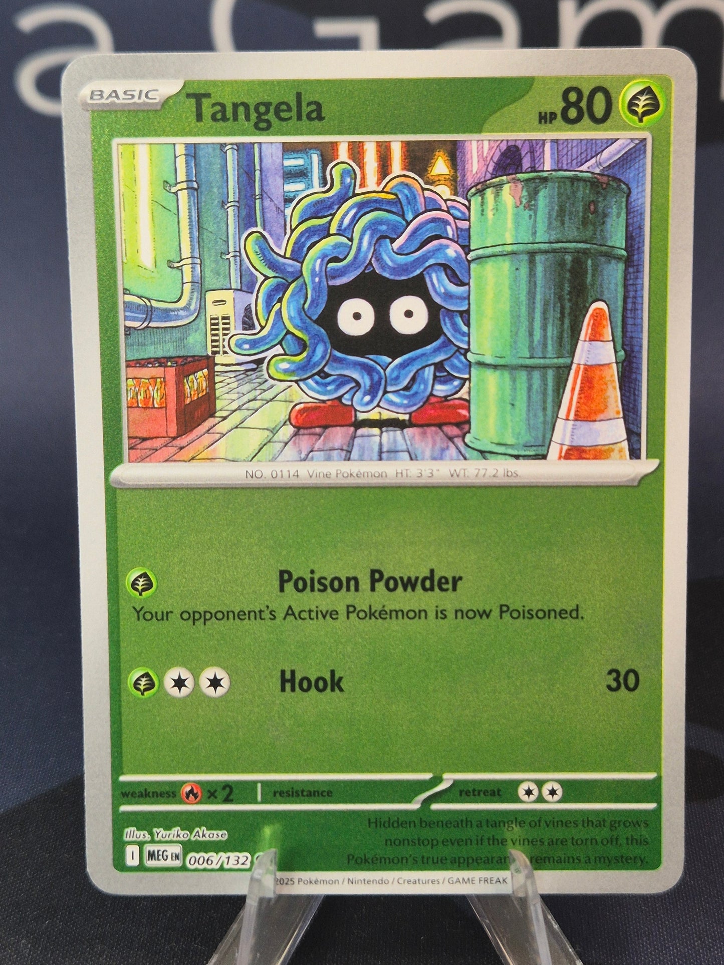 Tangela 006/132 Mega Evolution Reverse Holo