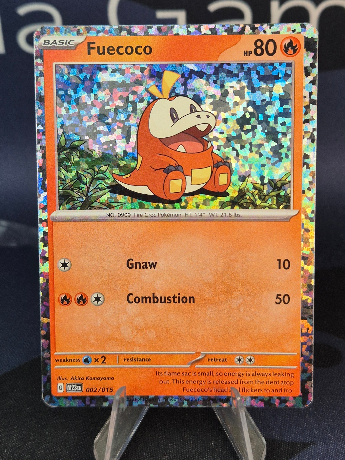 Fuecoco 002/015 McDonald's Collection 2023 Holo