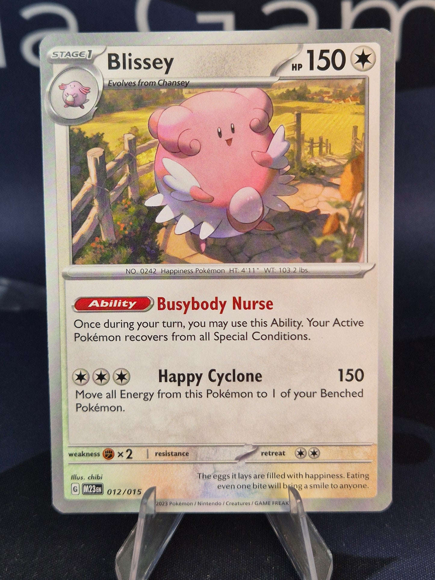 Blissey 012/015 McDonald's Collection 2023
