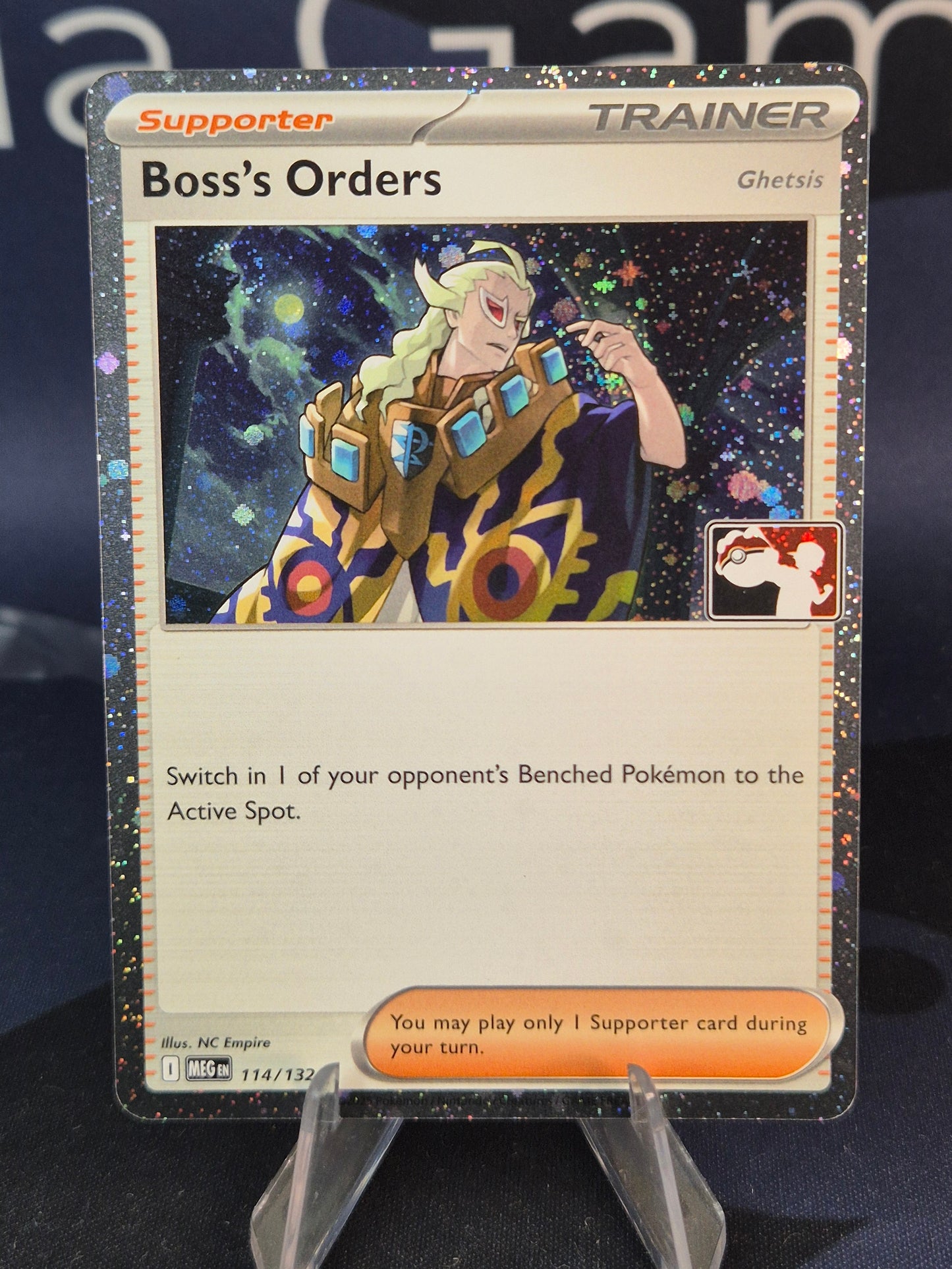 Boss's Orders Play Stamp Series 8 Holo