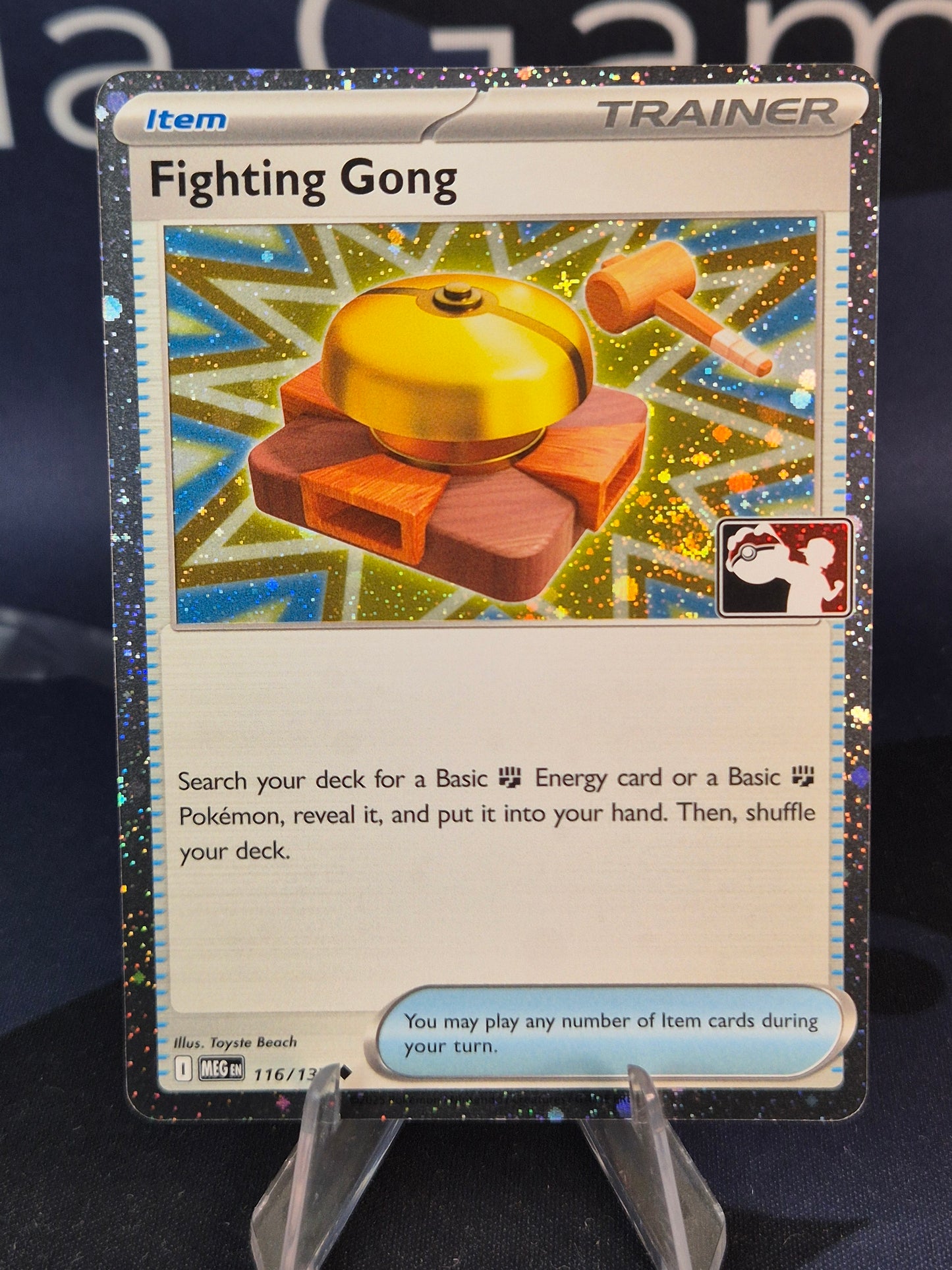 Fighting Gong Play Stamp Series 8 Holo