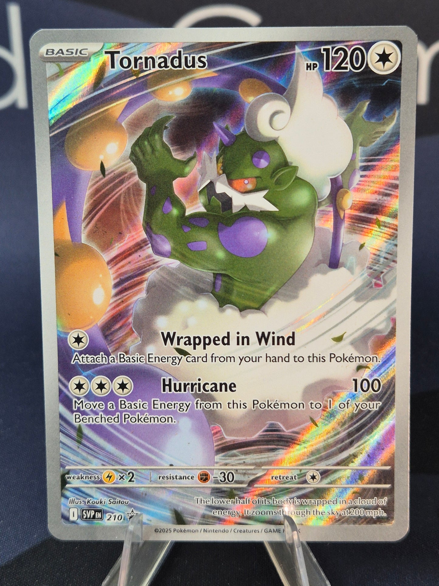 Tornadus SVP210 Black Star Promo