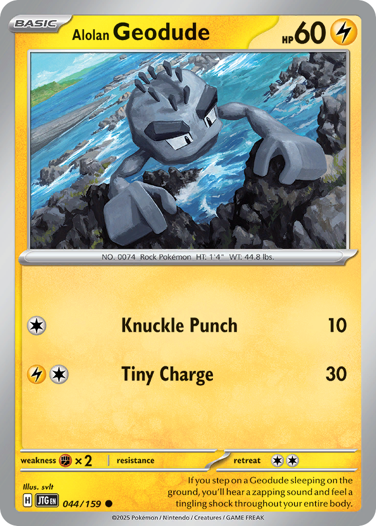 Alolan Geodude 044/159 Journey Together