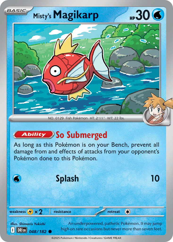 Misty's Magikarp 048/182 Destined Rivals