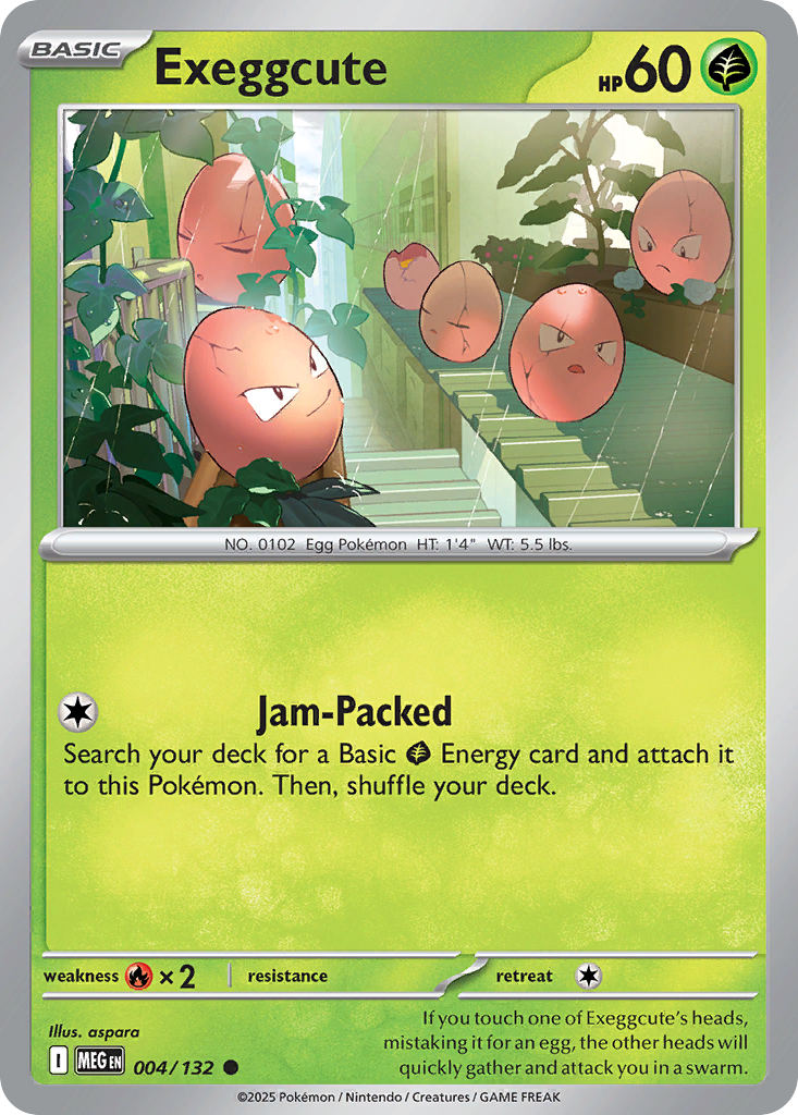 Exeggcute 004/132 Mega Evolution