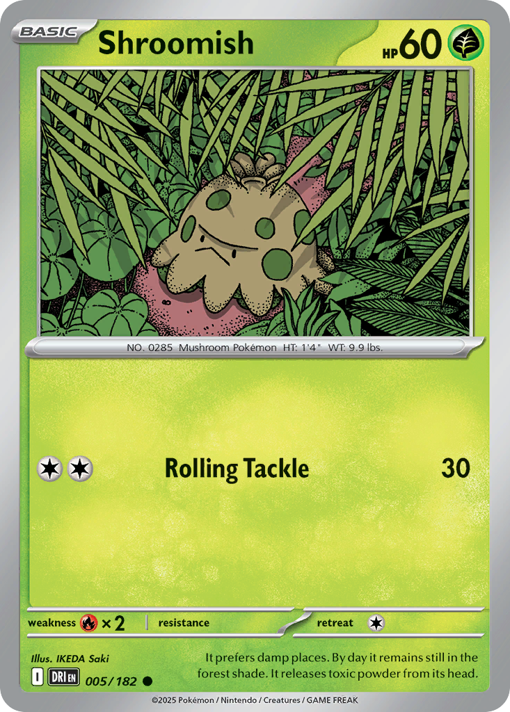 Shroomish 005/182 Destined Rivals