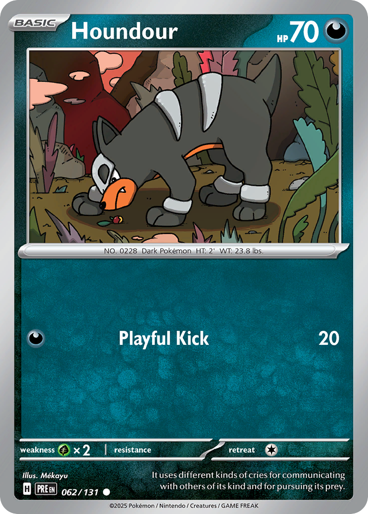 Houndour 062/131 Prismatic Evolutions