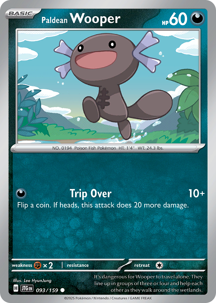 Paldean Wooper 093/159 Journey Together