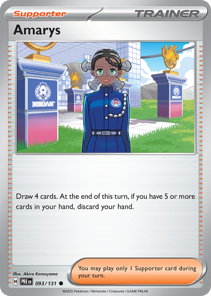 Amarys 093/131 Prismatic Evolutions