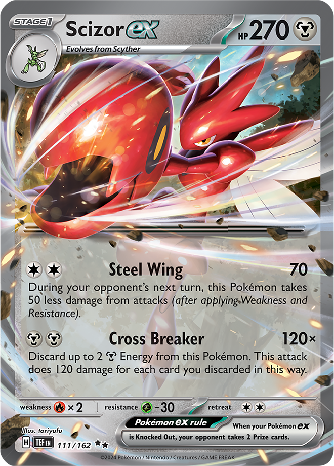 Scizor ex 111/162 Temporal Forces