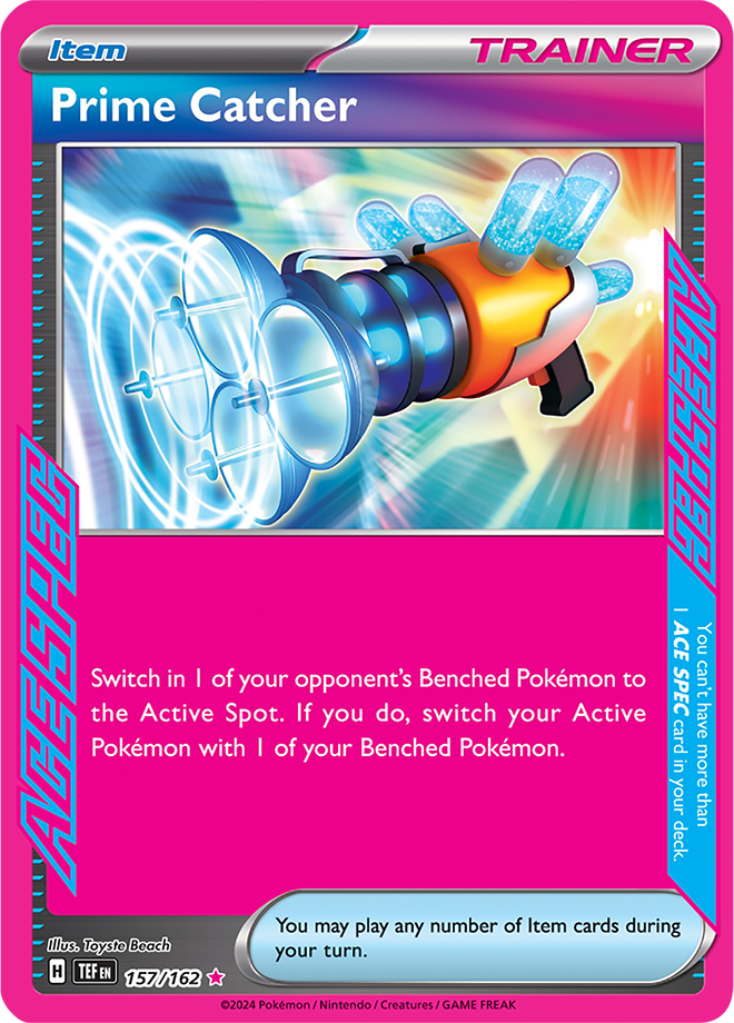 Prime Catcher 157/162 Temporal Forces