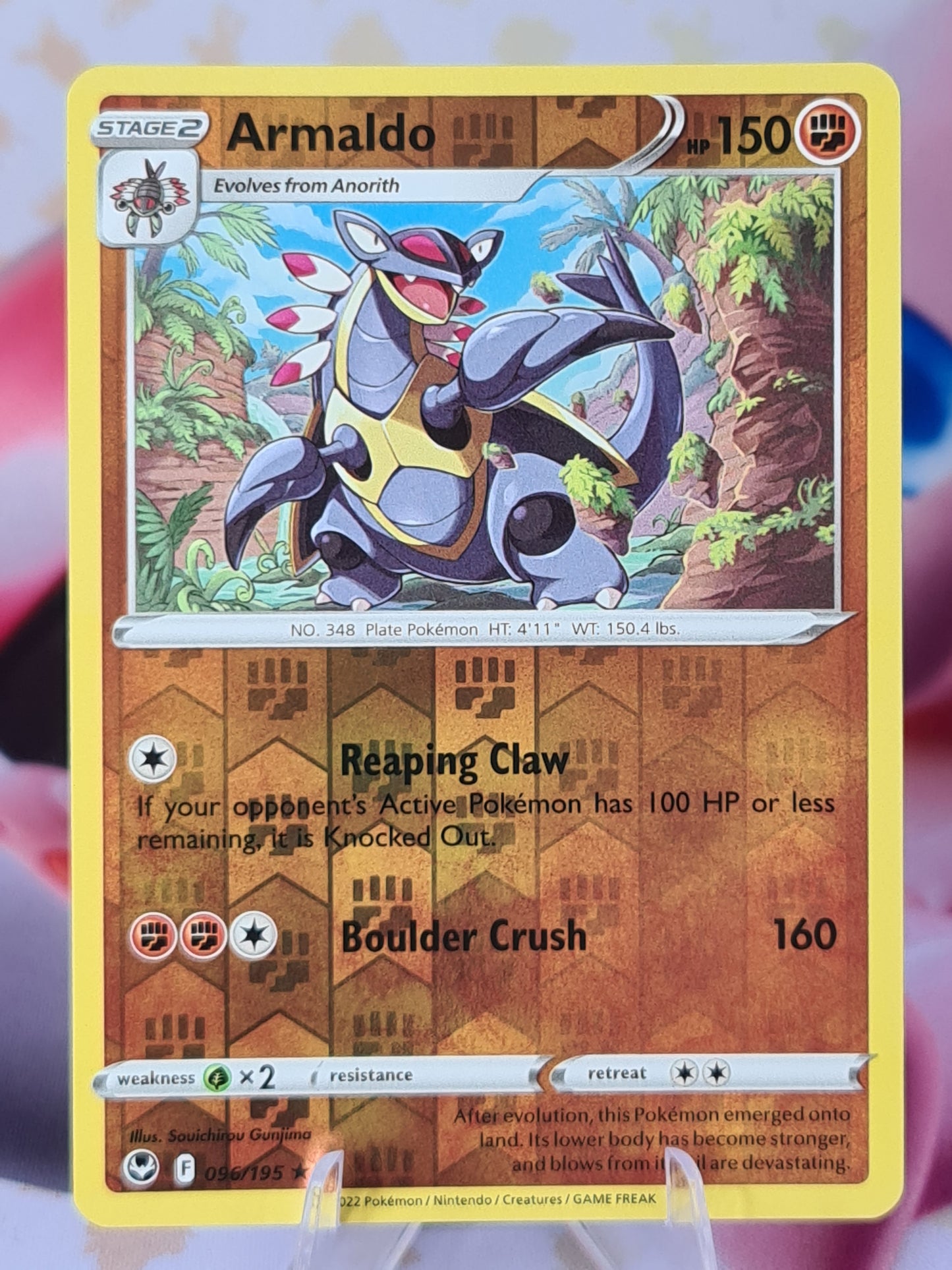 Armaldo 096/195 Silver Tempest Reverse Holo