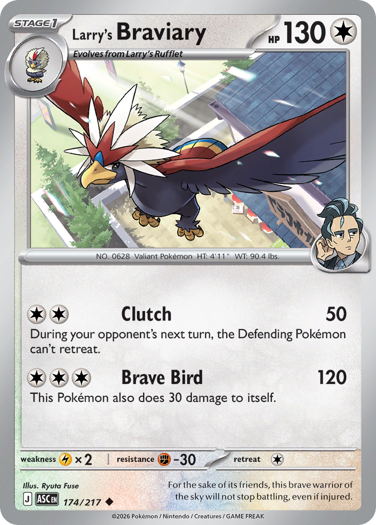 Larry's Braviary 174/217 Ascended Heroes