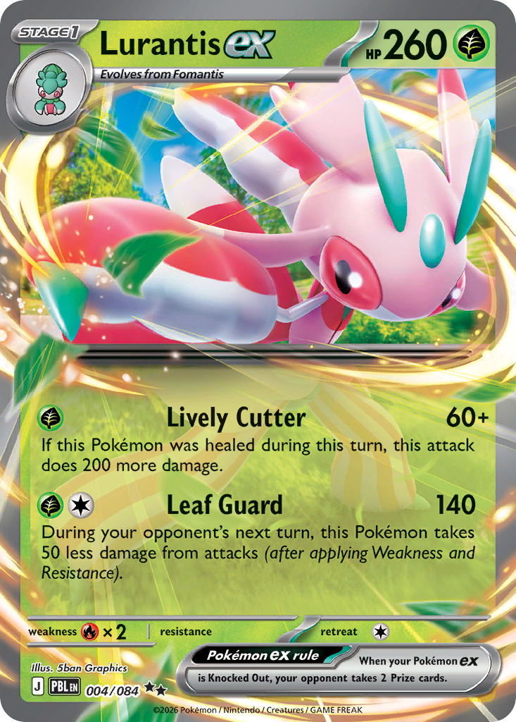 Lurantis ex 004/084 Pitch Black Double Rare