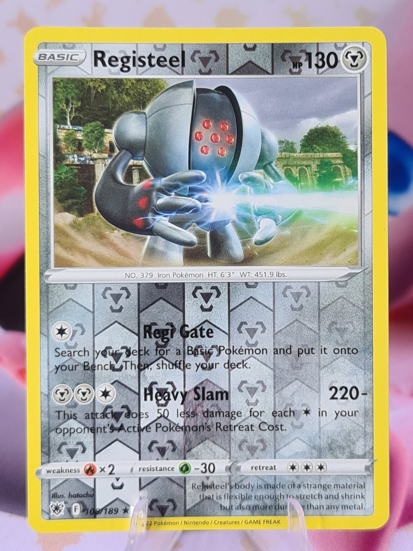 Registeel 108/189 Astral Radiance Reverse Holo