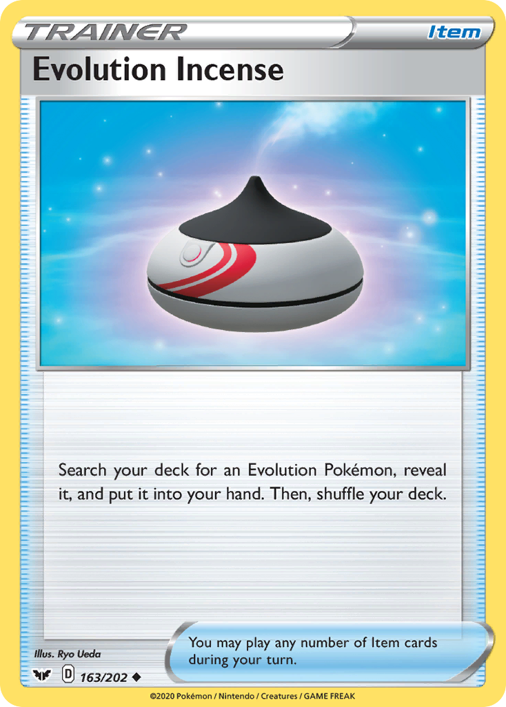 Evolution Incense 163/202 Sword Shield