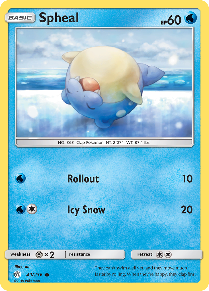 Spheal 49/236 Cosmic Eclipse